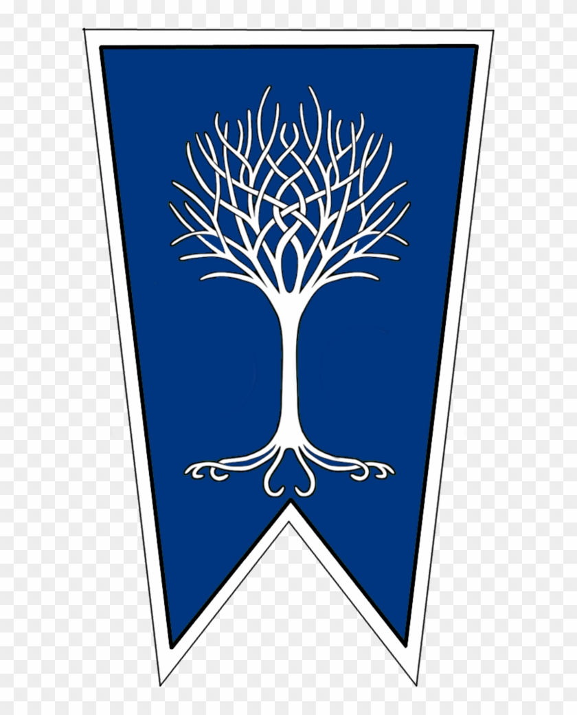 600px Crest Blue Tree - Emblem #1188930