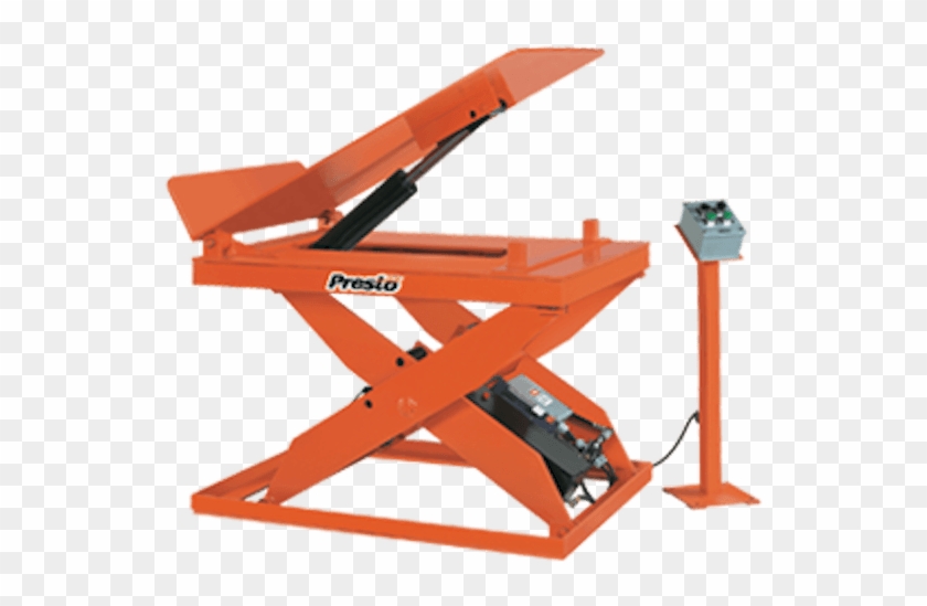 Hydraulic Scissor Lift & Tilt Table - Angled Scissor Lift #1189235