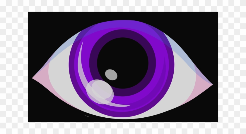 Purple Eye Payback Violet Eye Clipart - Cartoon Blue Eyes #1190979