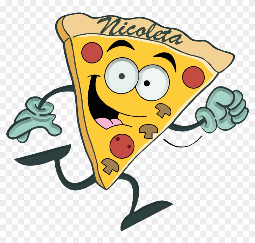 Pizzeria Nicoleta - Cartoon Pizza - Free Transparent PNG Clipart Images ...