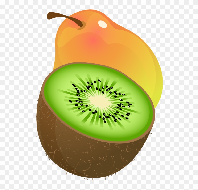 Kiwifruit Clip Art - Clip Art #1192199