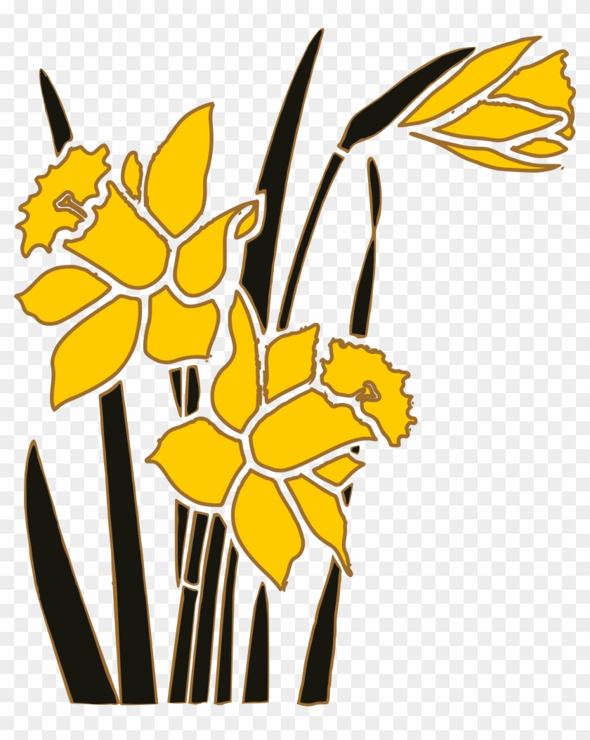 Clipart - Narcissus - Narciss Png #1193463