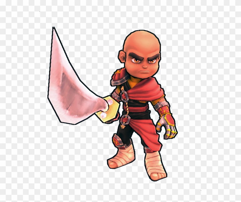 Monk Clipart Squire - Dungeon Defender Character Monk #1194305