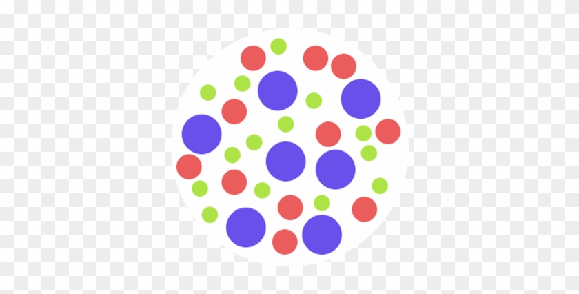 The Cell Interior Is Crowded With Various Macromolecules - Circle #1195841