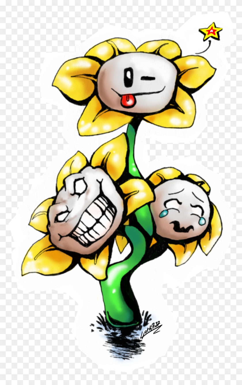 The Many Faces Of Flowey By Lyoth737 - Many Faces Of Flowey #1196030