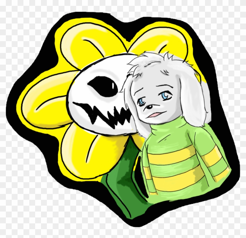 Flowey And Asriel From Undertale By Infidisechaarnightxy - Flowey And Asriel From Undertale By Infidisechaarnightxy #1196039