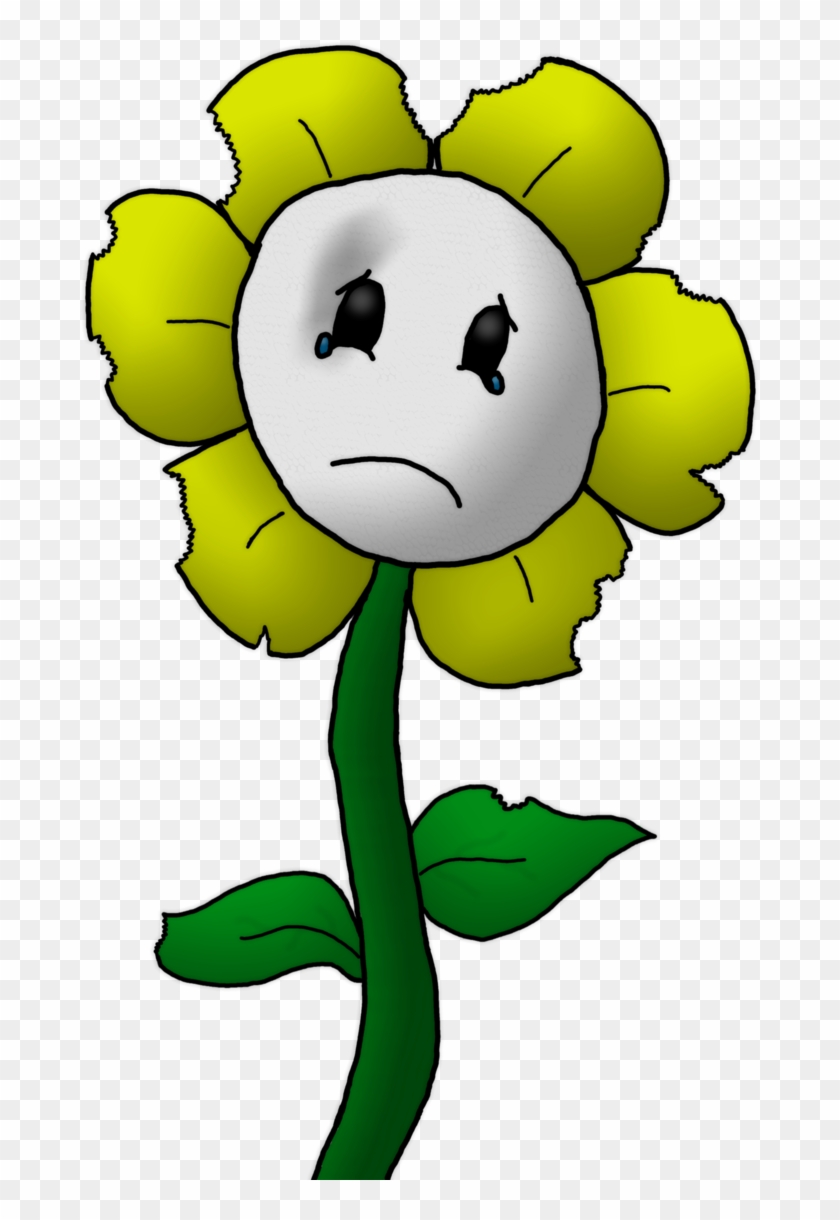 Flowey The Flower By Takerudavis - Cartoon #1196091