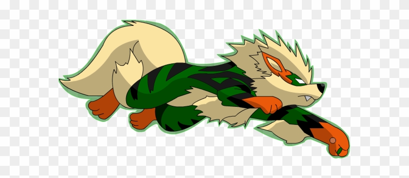 Lanterna Verde By Milo619 - Green Arcanine #1196814