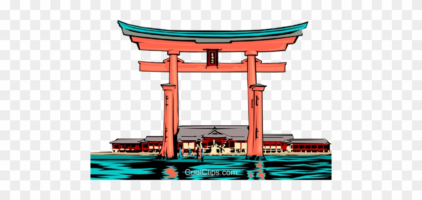 Japan Clipart Arch - Illustration #1196816