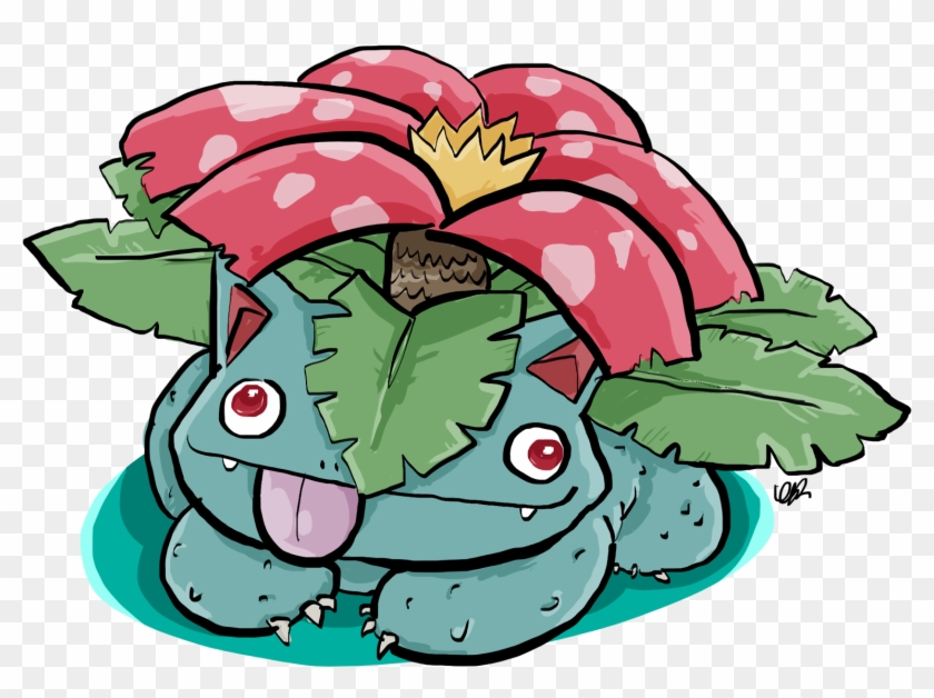 Venusaur By Clairc Artstuff-d5 - Baby Venusaur #1196922