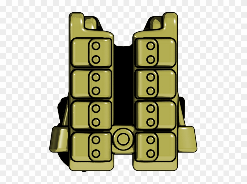 Brickarms Ww2 German Paratrooper Vest - Brickarms Combat Vest Ww2 German Paratrooper 2.5-inch #1197782