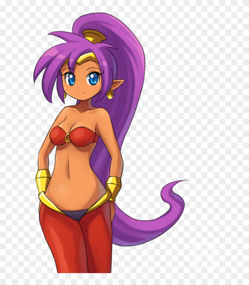 Half-genie Hero Shantae And The Pirate's Curse Cartoon - Shantae #1198248