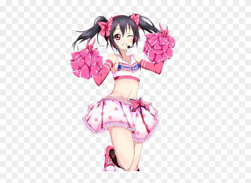 Finished Love Live 2nd Season Now As Well - Love Live Cheerleader Nico -  Free Transparent PNG Clipart Images Download
