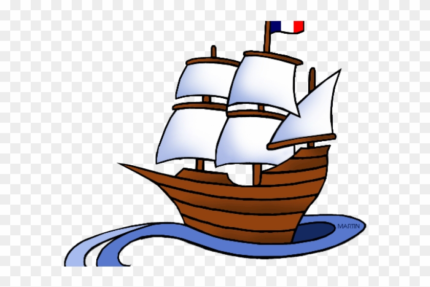 French Clipart Boat - Clip Art #1200815