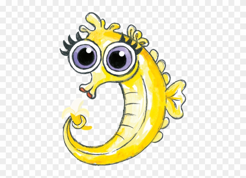 Sally The Seahorse - Cartoon #1201086