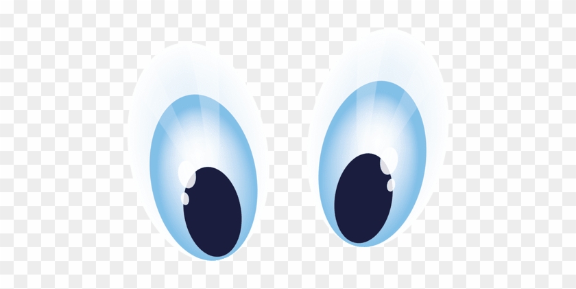 Ojos Azules De La Historieta Transparent Png Olhos Animados Png Free Transparent Png Clipart