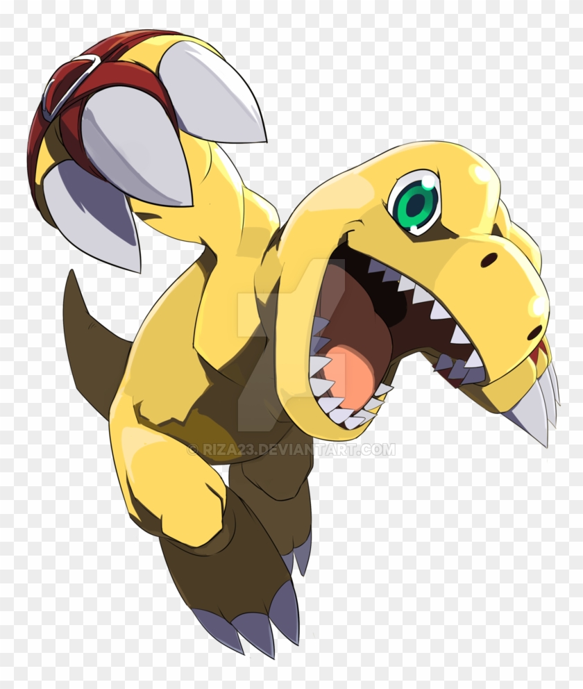 Siamese712-fanfics 1 0 Agumon Card By Riza23 - Agumon Art #1202612