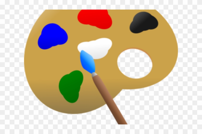 Painting Clipart Paint Palette - イラスト 美術 #1204067