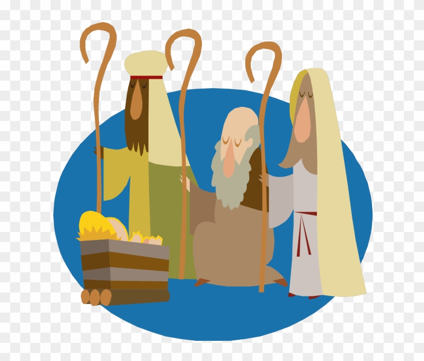 Nativity - Clipart - Illustration - Full Size PNG Clipart Images Download