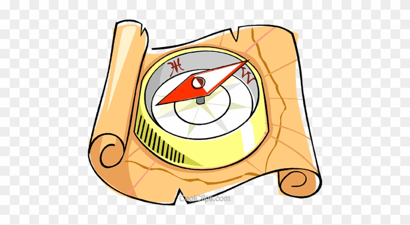 275 2750100 Compass Clipart Transparent Background Map And Compass Clipart 