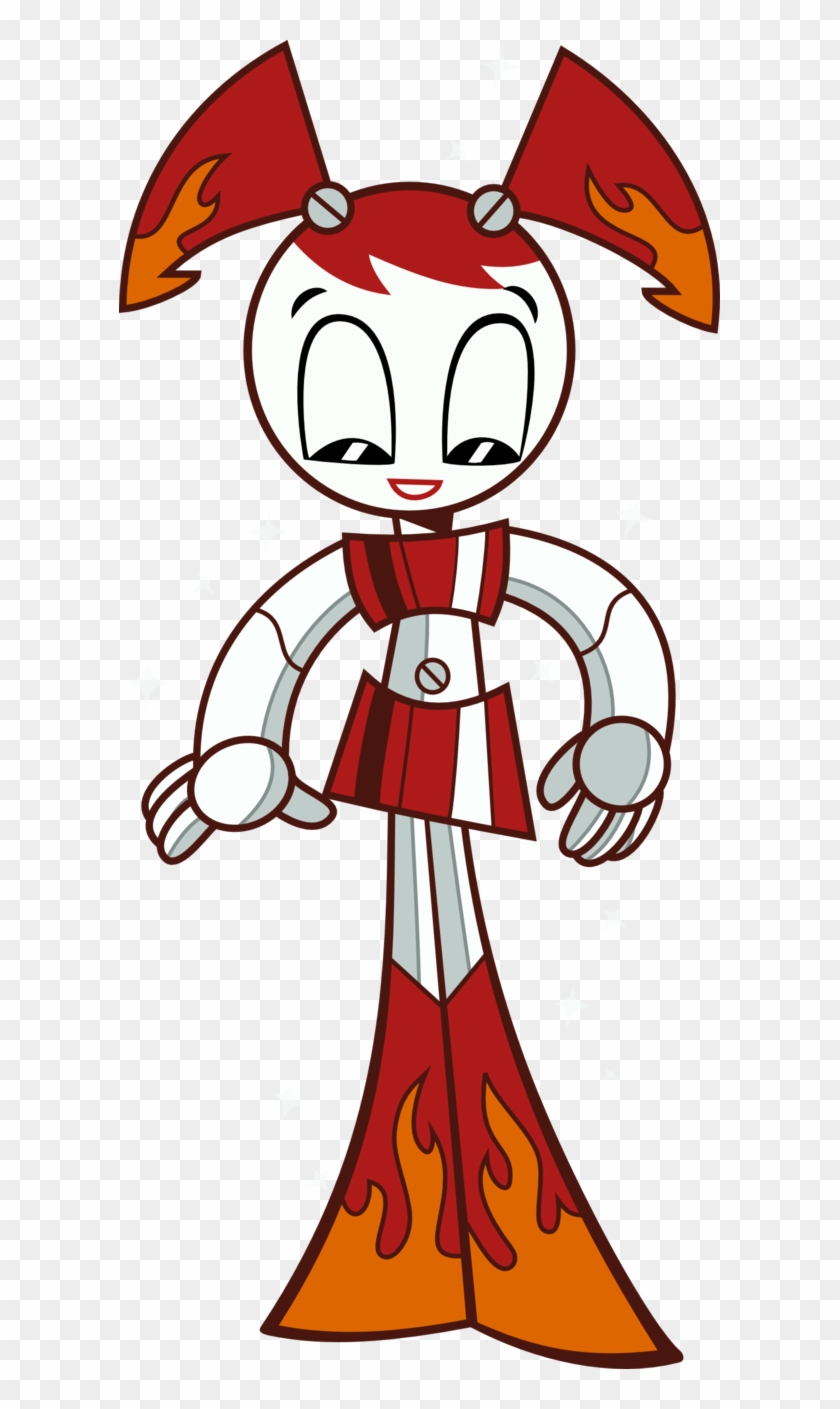 My Life As A Teenage Robot Red - Full Size PNG Clipart Images Download