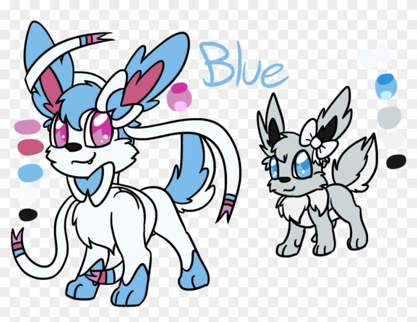 Blue The Shiny Sylveon Gender - Cartoon #1206911