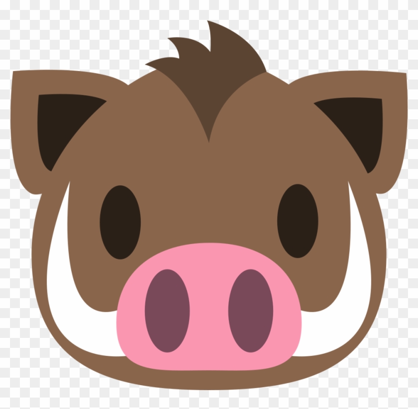 File - Emojione 1f417 - Svg - Emoji De Jabali #1207906