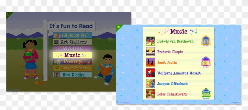 Starfall Learn To Read With Phonics Learn Mathematics - Starfall It's Fun To Read #1208087