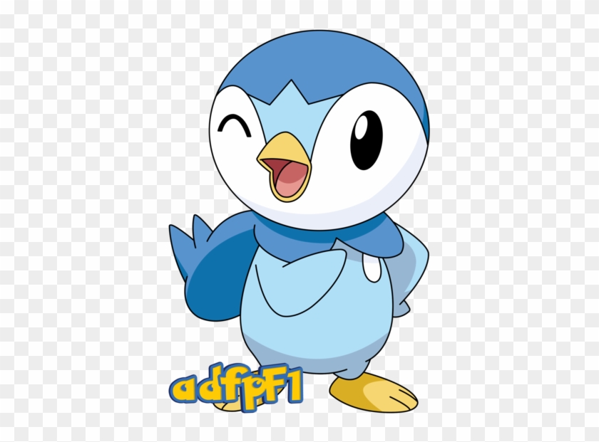 393 Piplup By Adfpf1 - Cartoon #1209281