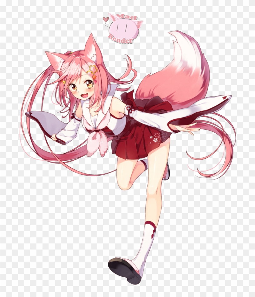 Fox Anime Girl Chibi