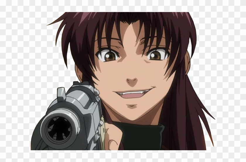 Revy Two Hands Two Hands Black Lagoon Free Transparent Png Clipart Images Download