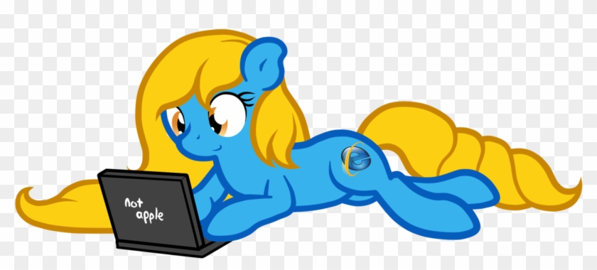 Furrgroup, Browser Ponies, Computer, Internet Explorer, - Internet Explorer #1210095