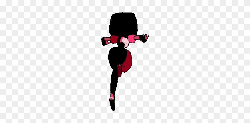 [gif] Low Poly Garnet By Porto881 - Transparent Steven Universe Gifs #1210667