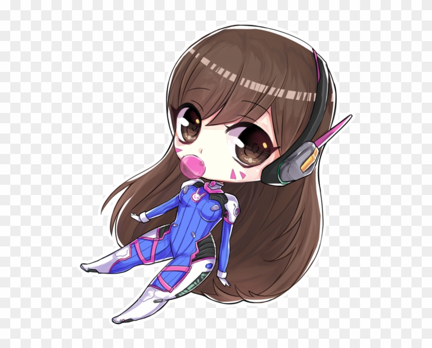 Va Chibi By Kinoko-sama - Overwatch D Va Chibi #1211117