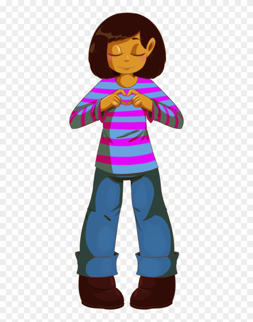 Tiny Frisk By Deviousvampire - Cartoon #1211408