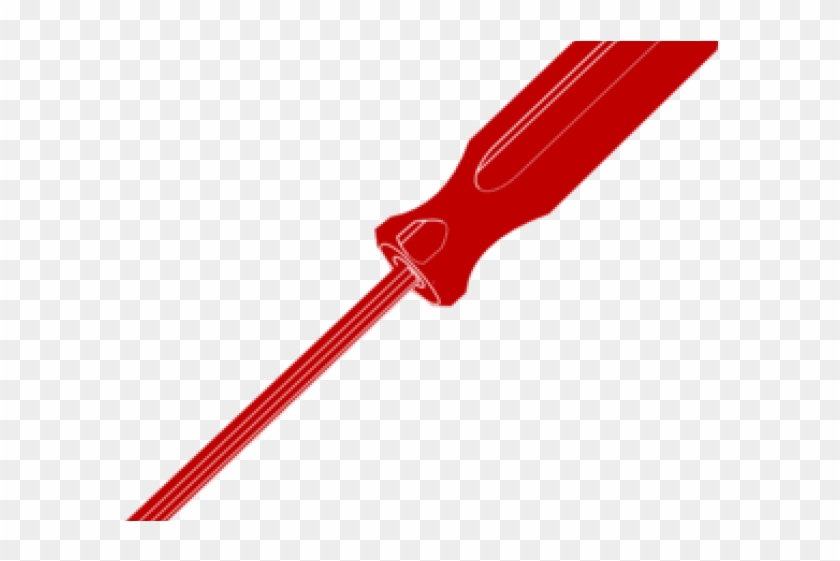 Screwdriver Clipart Red - Ruban Étiquette #1213009