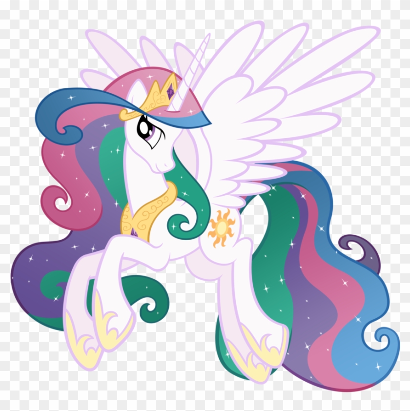 Celestia With Weird Mane By Stabzor - Princess Celestia #1214303