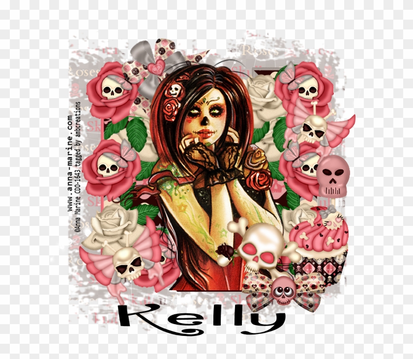 Skull N Roses - Illustration #1214527