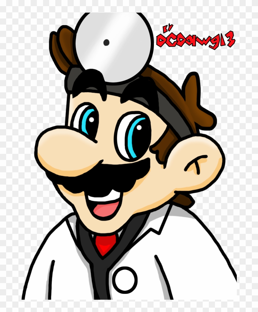 Mario Colored By Dcdawg13 - Dr. Mario #1214672