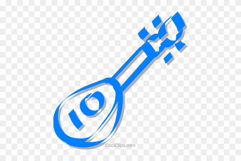 Mandolins Royalty Free Vector Clip Art Illustration - Mandolins Royalty ...