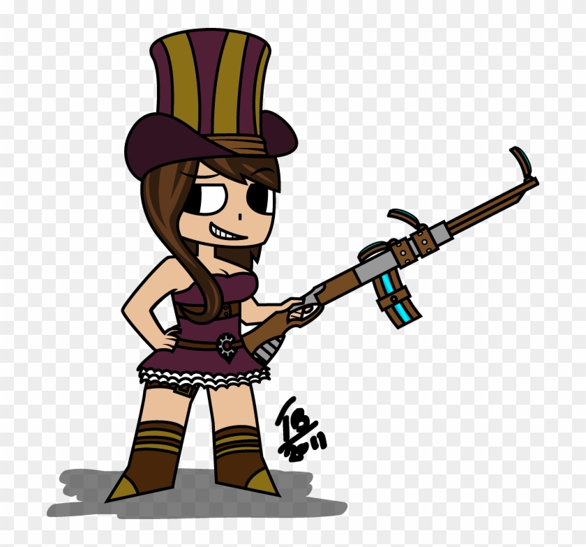 Caitlyn The Sheriff Of Piltove By Asmodeus01 - Cartoon #1216386