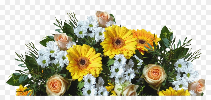 Flowers For A Banner 3, Buy Clip Art - Flowers Png #1219522