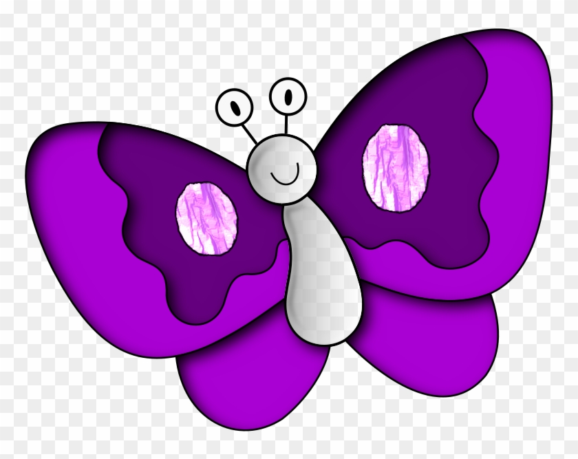 Purple Butterfly Clipart Free Clipart Images - Purple Clipart #1219759