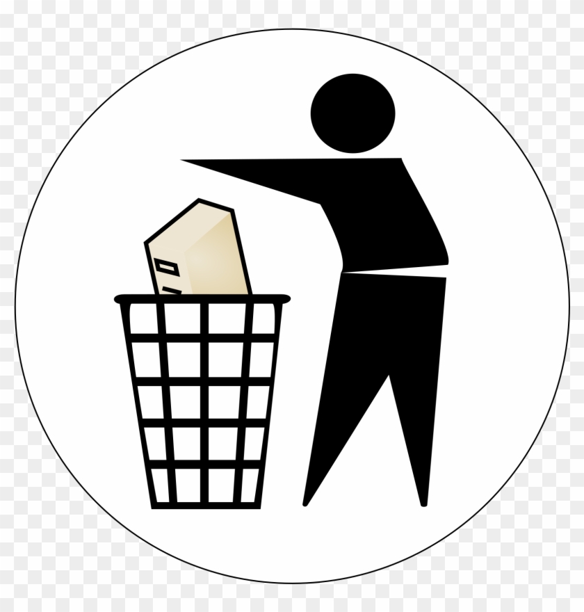 Do not litter flat icon isolated on white background. Keep it clean vector  illustration. Tidy symbol Stock Vector Image & Art - Alamy