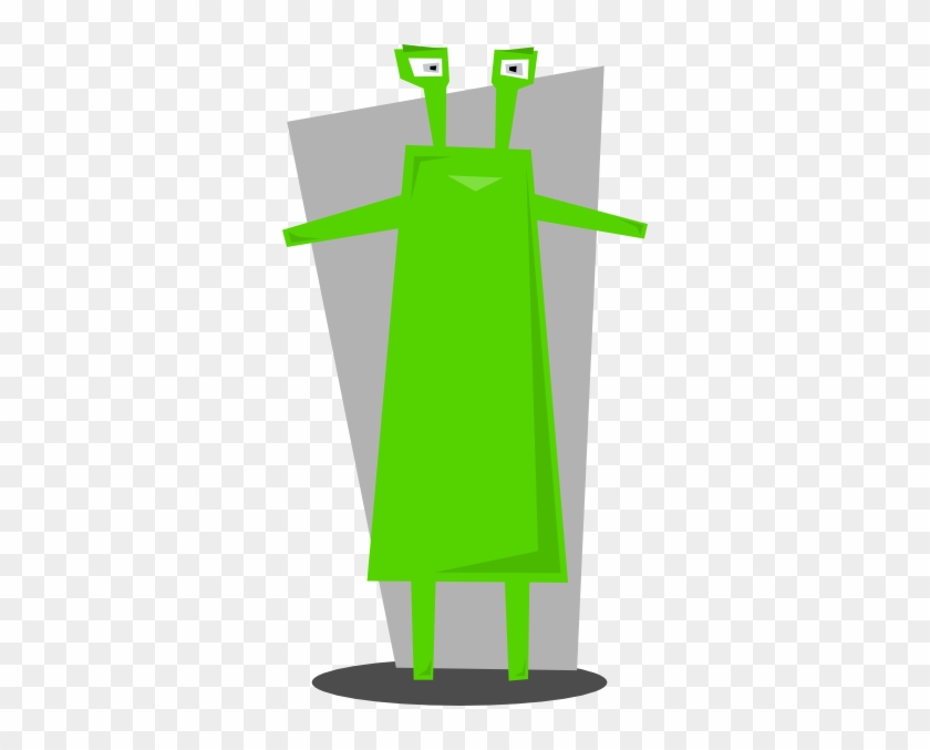 Green Martian Clip Art At Clker - Green Martian Clip Art At Clker #1221081