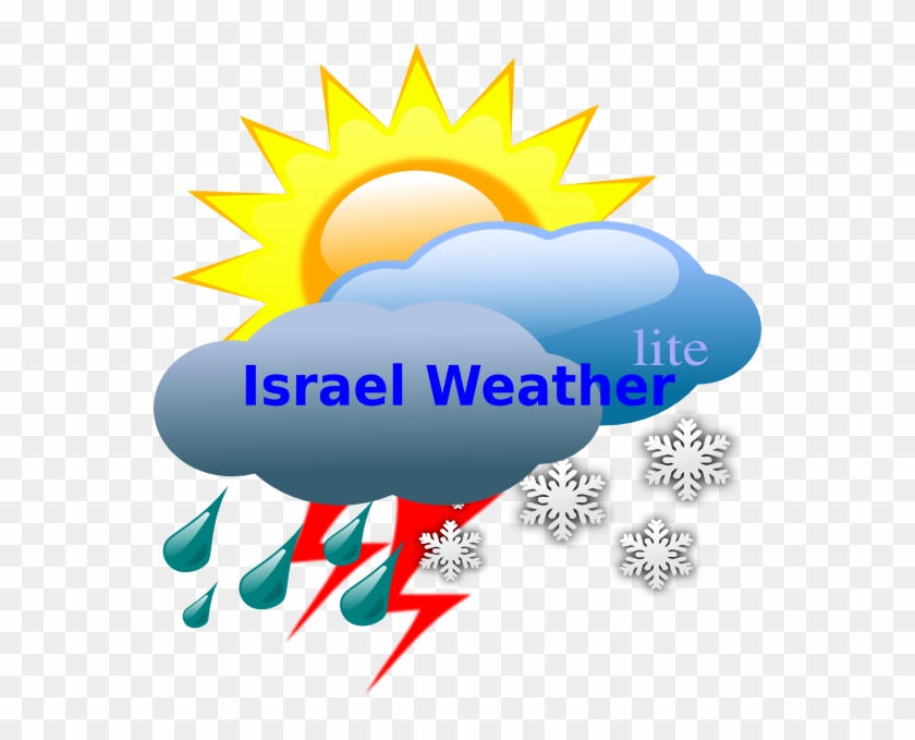 Israelweather Clip Art At Clker Com Vector Clip Art - Weather Clip Art #1221379