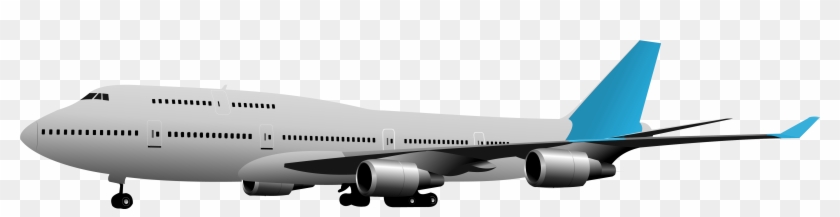 Aircraft Transparent Vector Clipart - Boeing 747 No Background #1221717