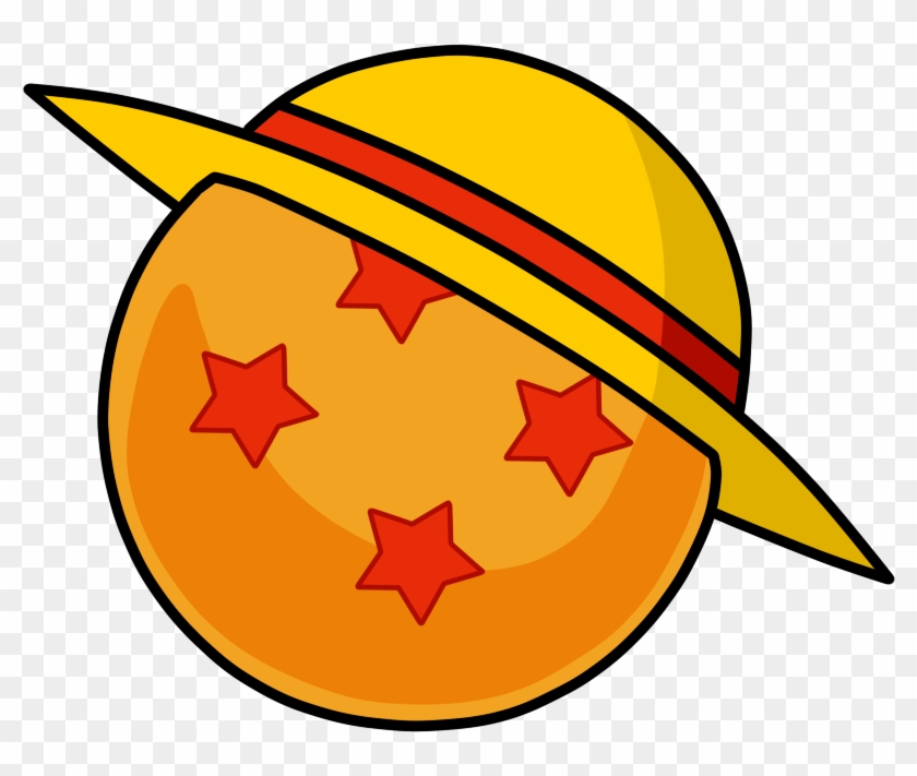 Dragon Ball X One Piece Logo If You Post This Anywhere Dragon Ball Straw Hat Free Transparent Png Clipart Images Download