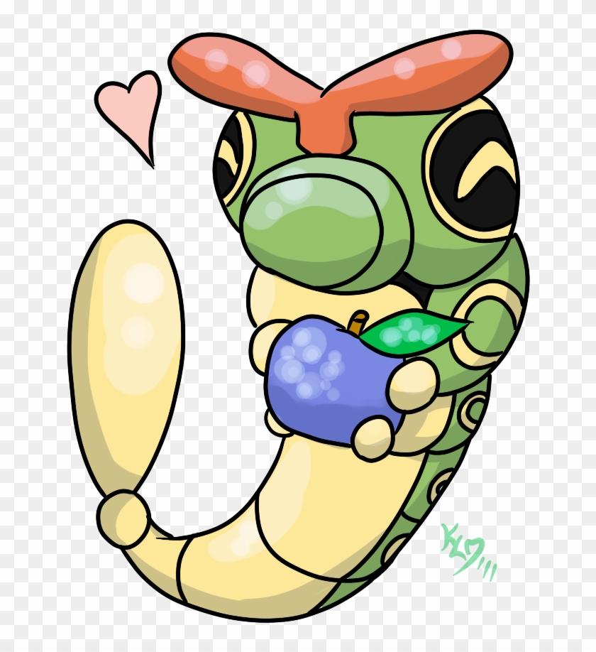 Pokemon Clipart Caterpie - Cartoon #1222643