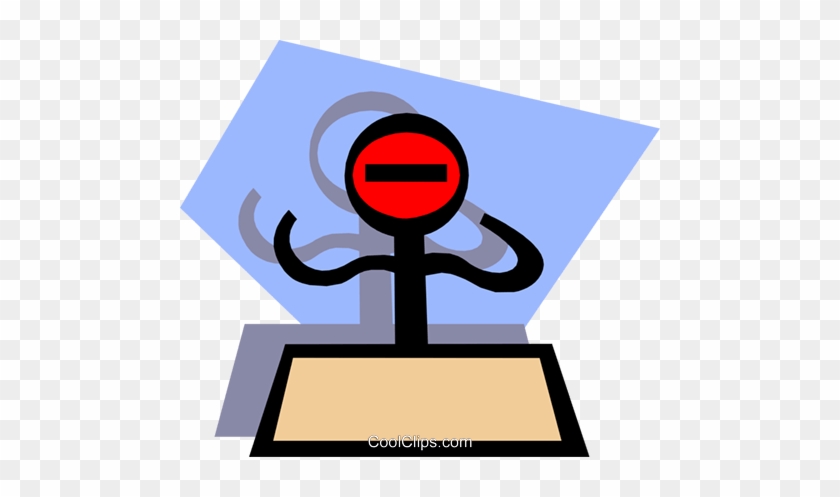 Stickman On Blue Shape Royalty Free Vector Clip Art - Clip Art #1222664